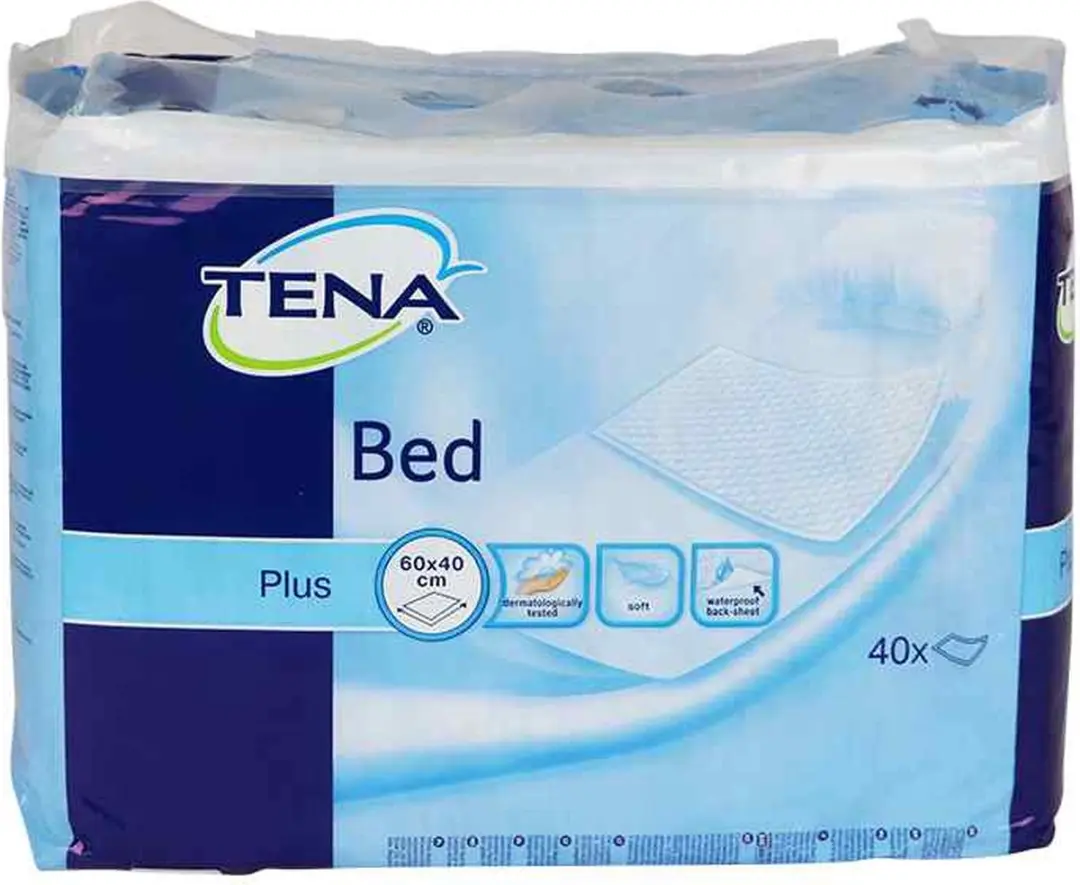 TENA Bed Underpad Plus 60x40cm - 40 Stuks