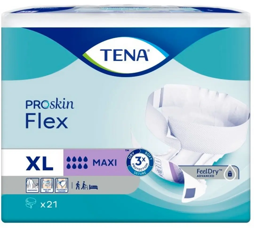 TENA Proskin Flex Maxi XL - 63 Stuks