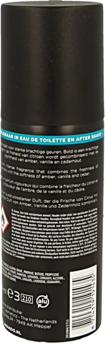Amando Deodorant Bold 150ml