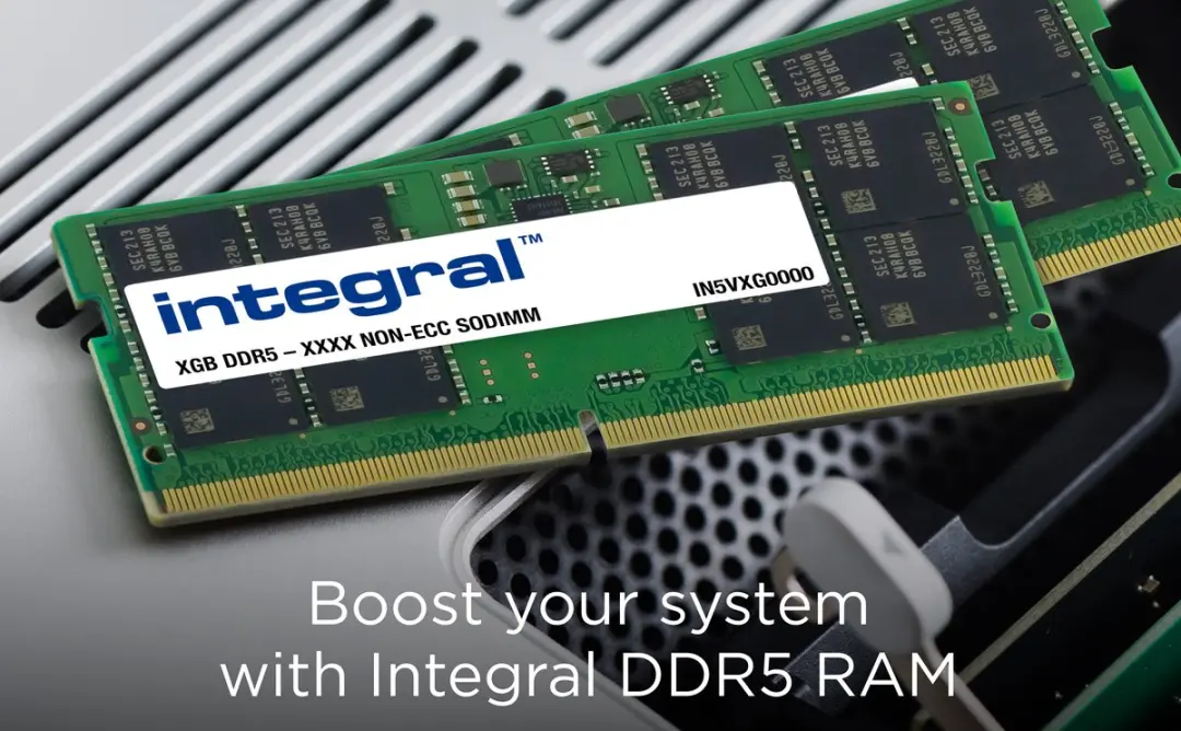 Integral IN5V16GNHRBXK2 Geheugenmodule 32GB DDR5 SO-DIMM