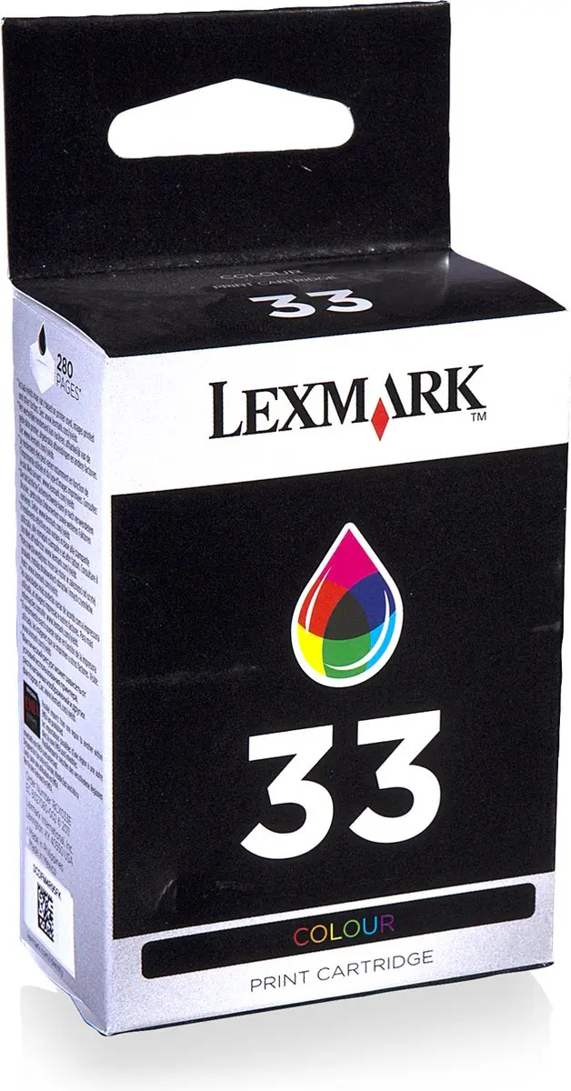 Lexmark 33 Inktcartridge CMY