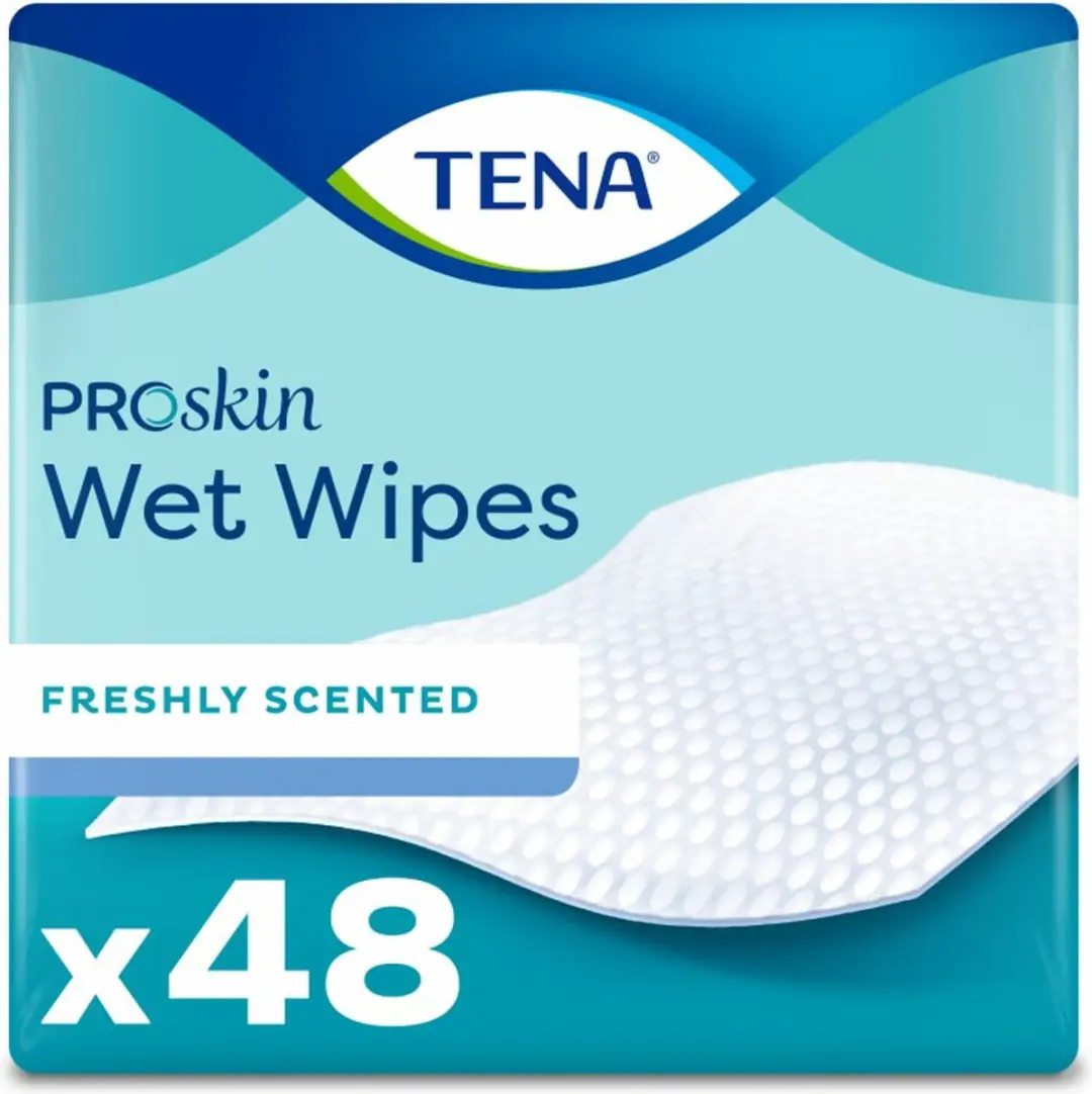 TENA Proskin Wet Wipes 3-in-1