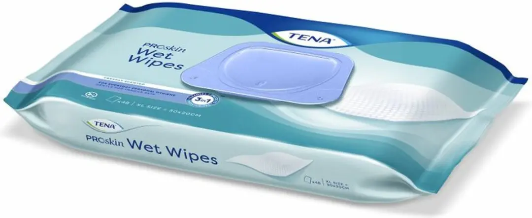 TENA Proskin Wet Wipes 3-in-1 - 576 Stuks - afbeelding 6 van 6