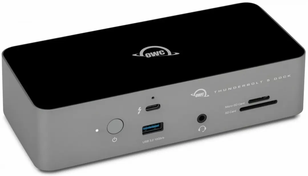 OWC OWCTB5DOCK11PF Thunderbolt 5 Dock - 11 Poorten - Grijs