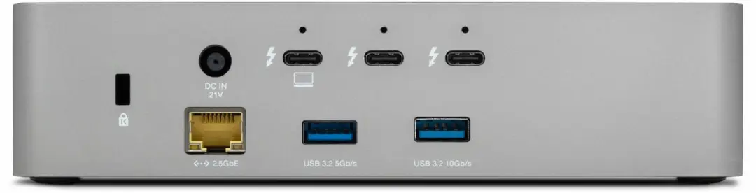 OWC OWCTB5DOCK11PF Thunderbolt 5 Dock - 11 Poorten - Grijs - afbeelding 6 van 6