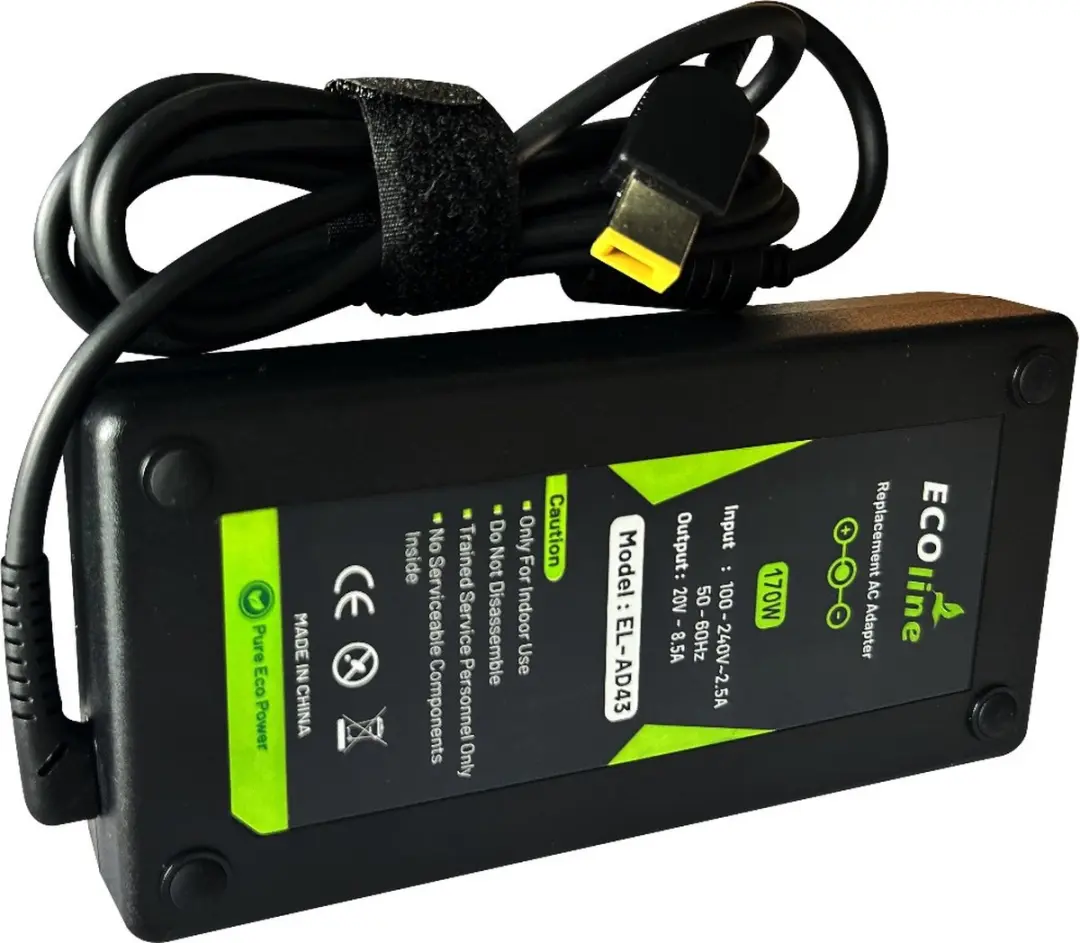 Ecoline Oplader 20V 8.5A 170W - Lenovo Legion 5/7
