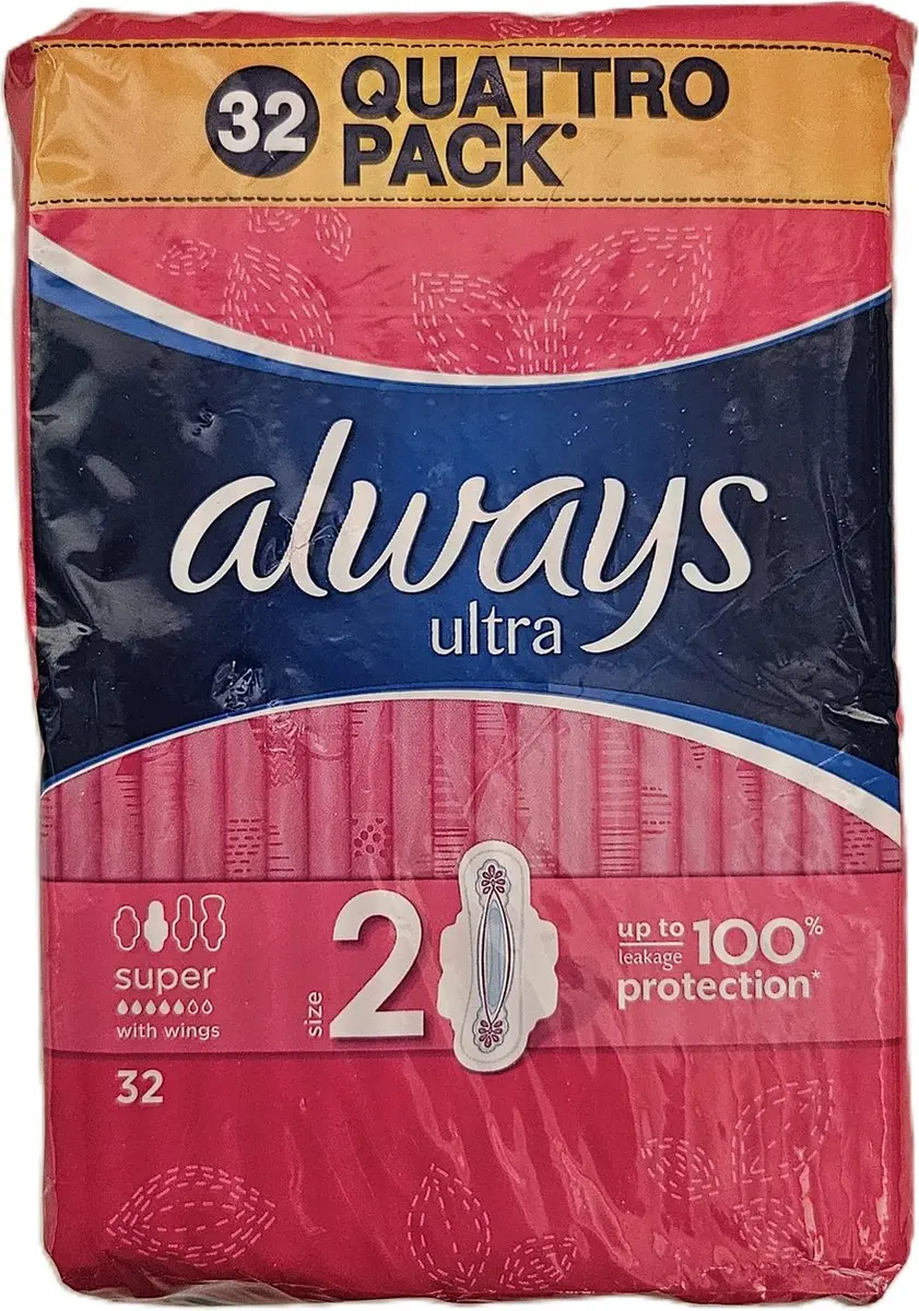 Always Ultra Super Quattro - 32 Stuks - afbeelding 6 van 6