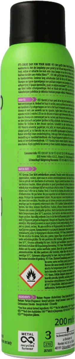 Got2B Fresh It Up Extra Fresh Droogshampoo 200ml