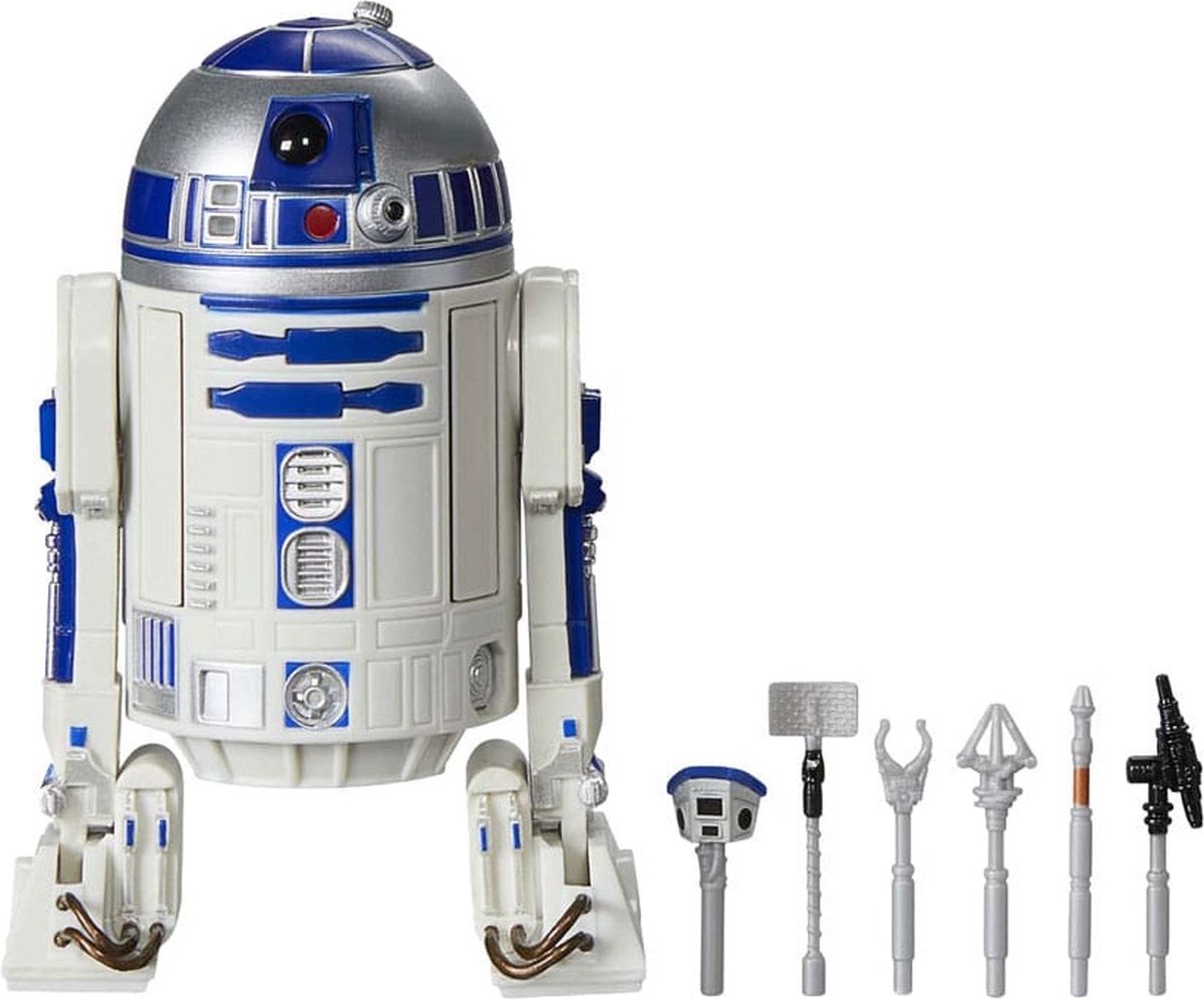Hasbro Star Wars - The Mandalorian Black Series R2-D2 (Artoo-Detoo) 15 cm Actiefiguur - Multicolours