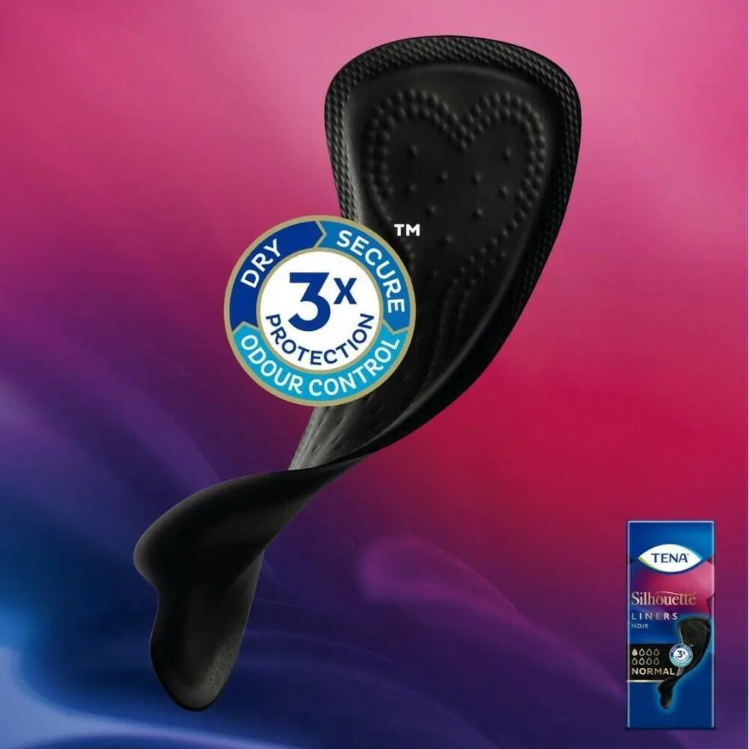 TENA Silhouette Noir Inlegkruisjes M - 52 Stuks