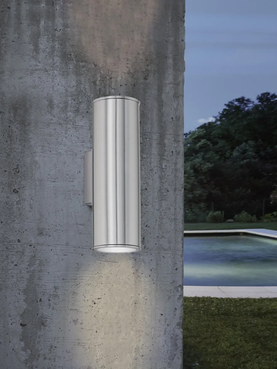 Eglo Riga Wandlamp LED - RVS - 1 Lichtpunt