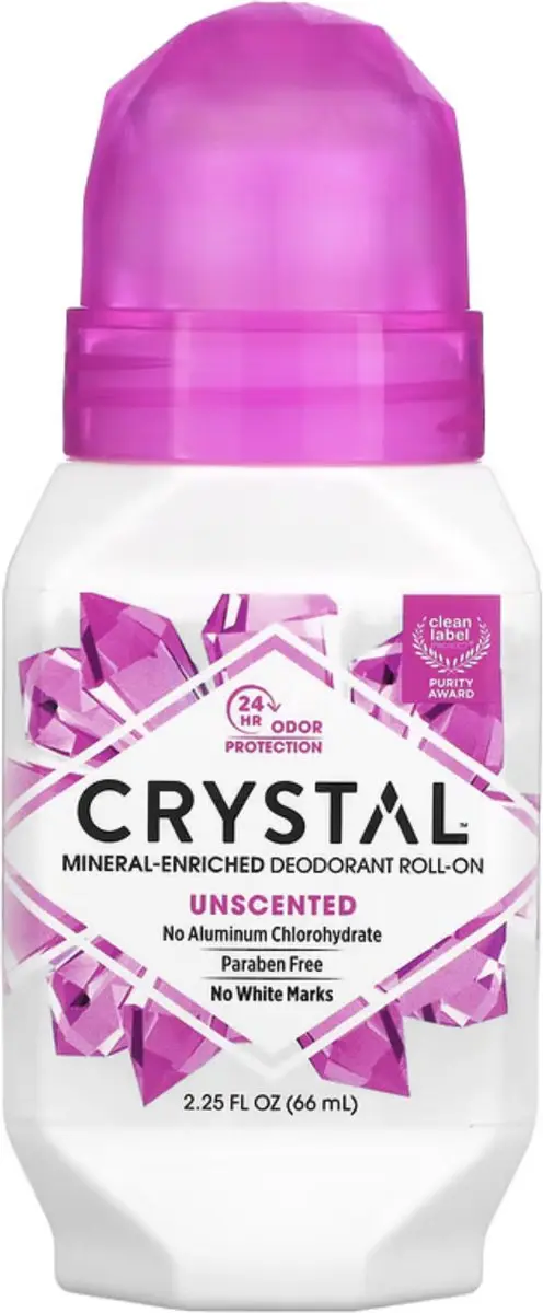 Crystal Mineral-Enriched Deodorant Roll-On 66ml - Ongeparfumeerd