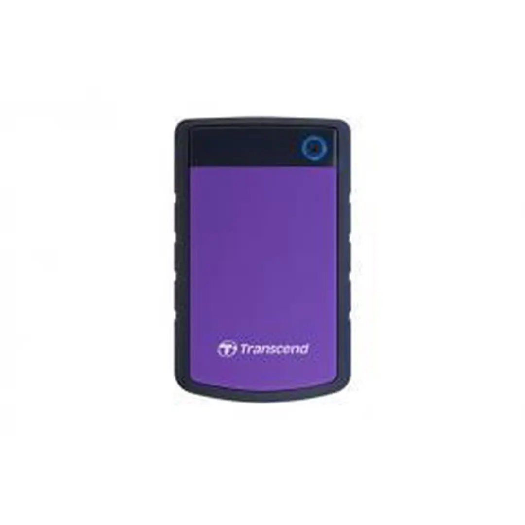Transcend StoreJet 25H3 Rugged Externe Harde Schijf 2TB - Paars