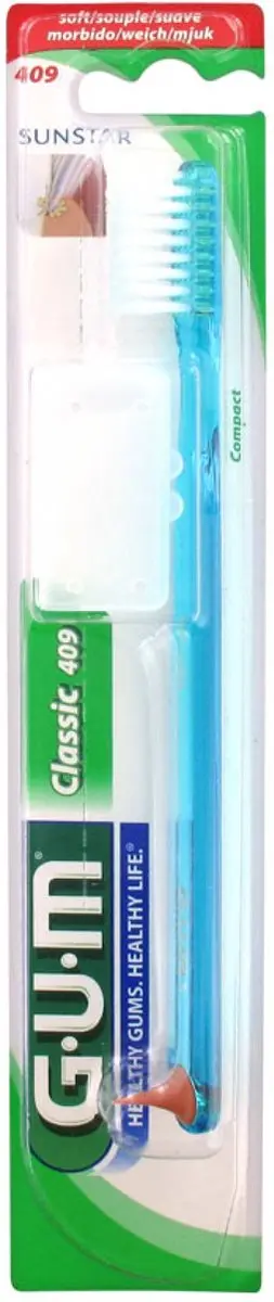 Gum Classic 409 Tandenborstel - Water Groen