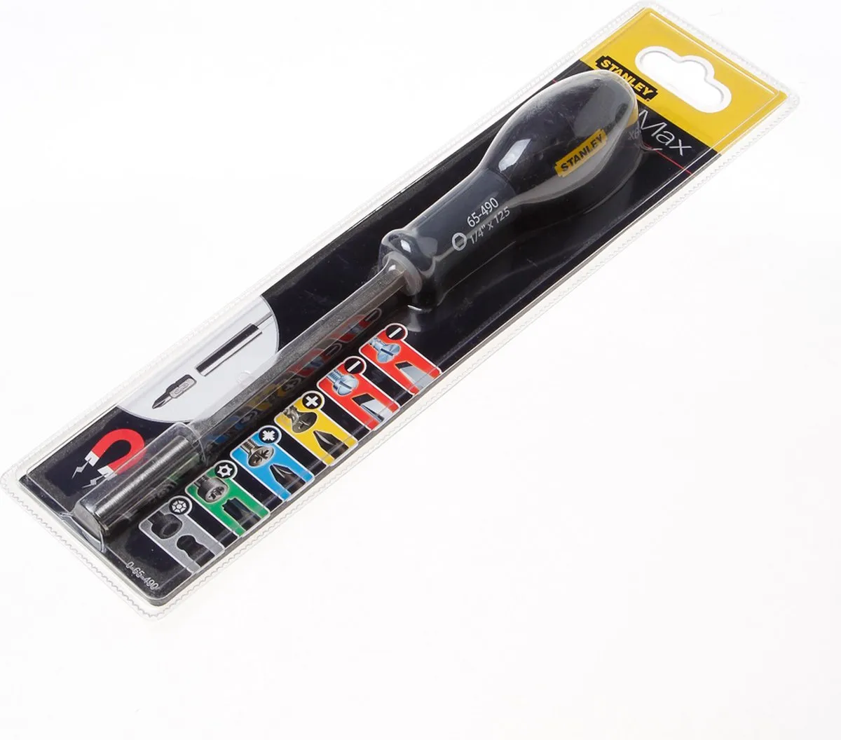 Stanley FatMax Bitschroevendraaier 125mm T20 - Geel