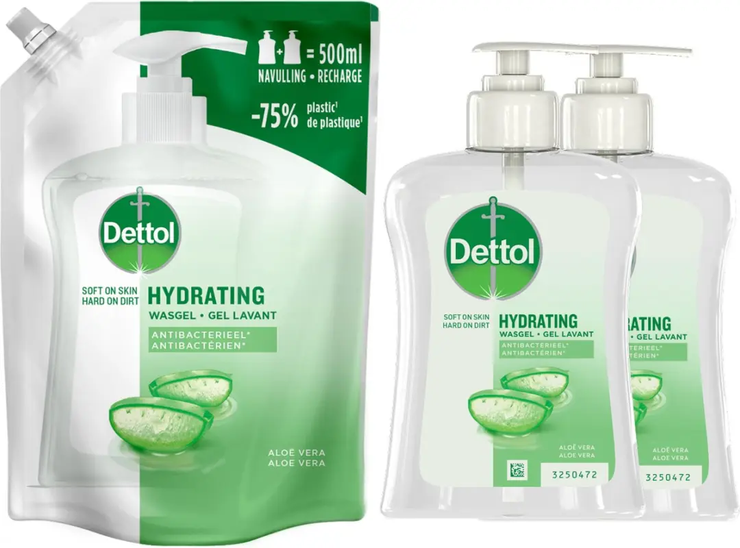 Dettol Refill Hydraterende Aloë Vera 500ml
