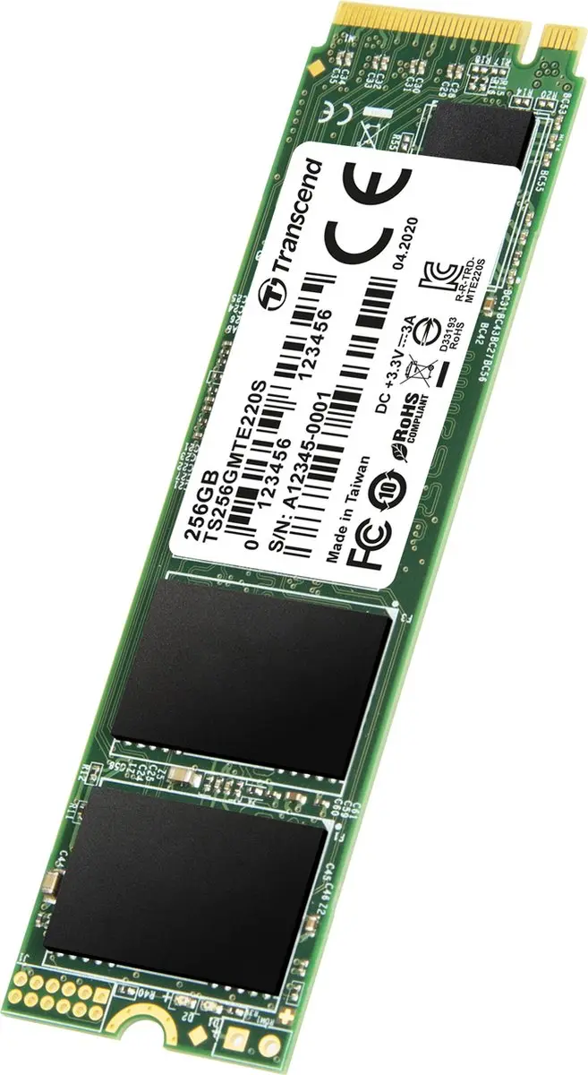 Transcend 220S M.2 NVMe SSD 256GB - TS256GMTE220S