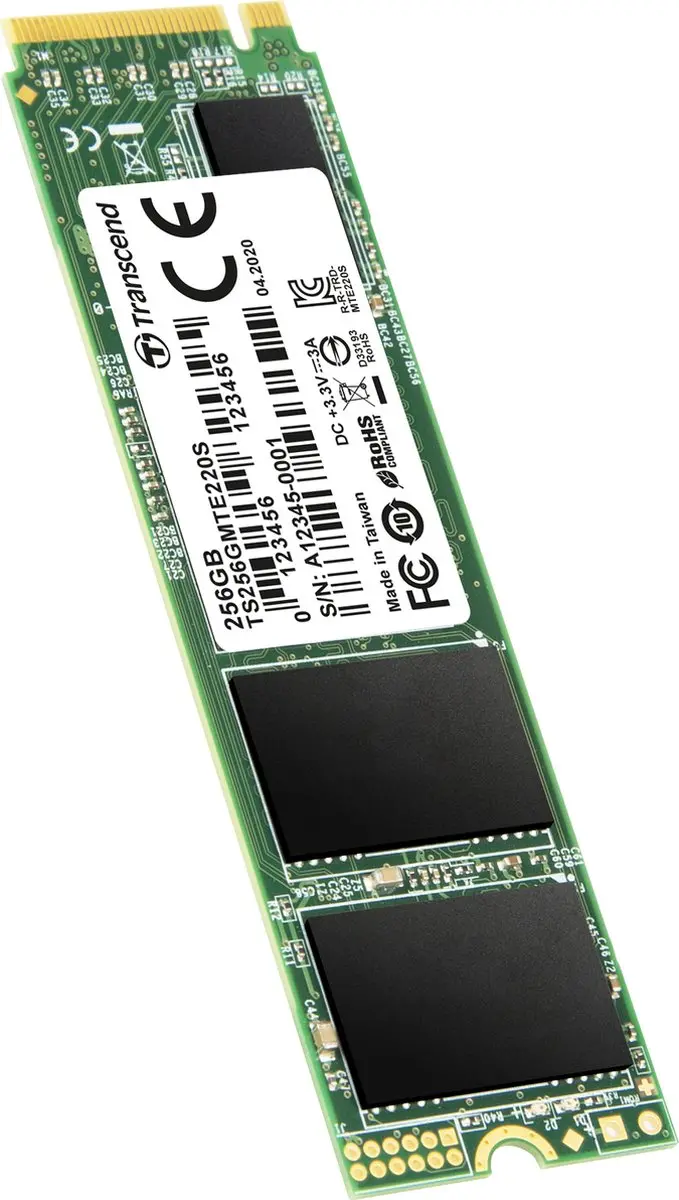 Transcend 220S M.2 NVMe SSD 256GB - TS256GMTE220S