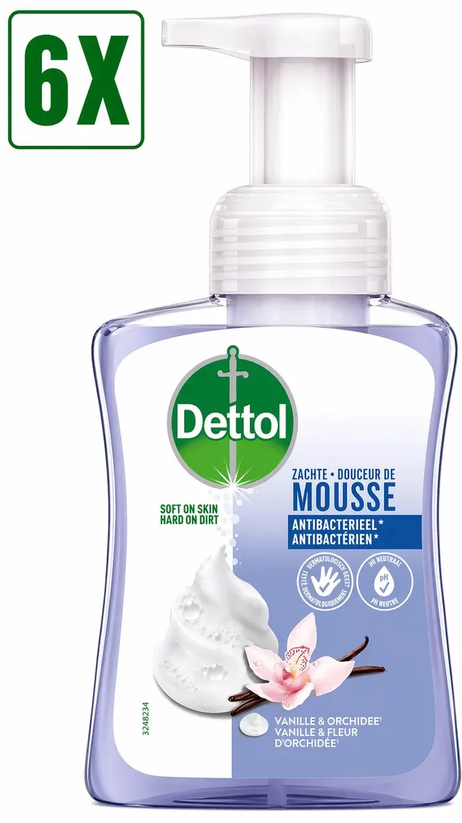 Dettol Foam Handzeep Orchidee & Vanille 250ml