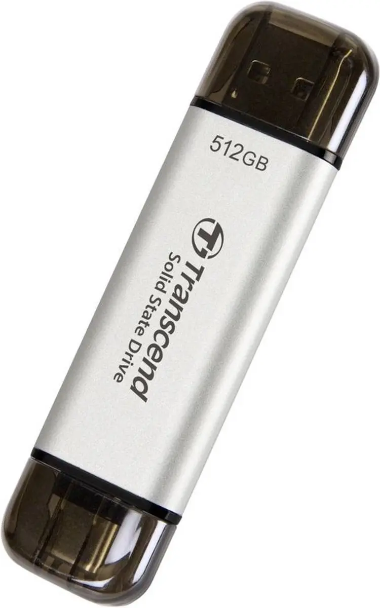 Transcend ESD310 - 512 GB - Zilver