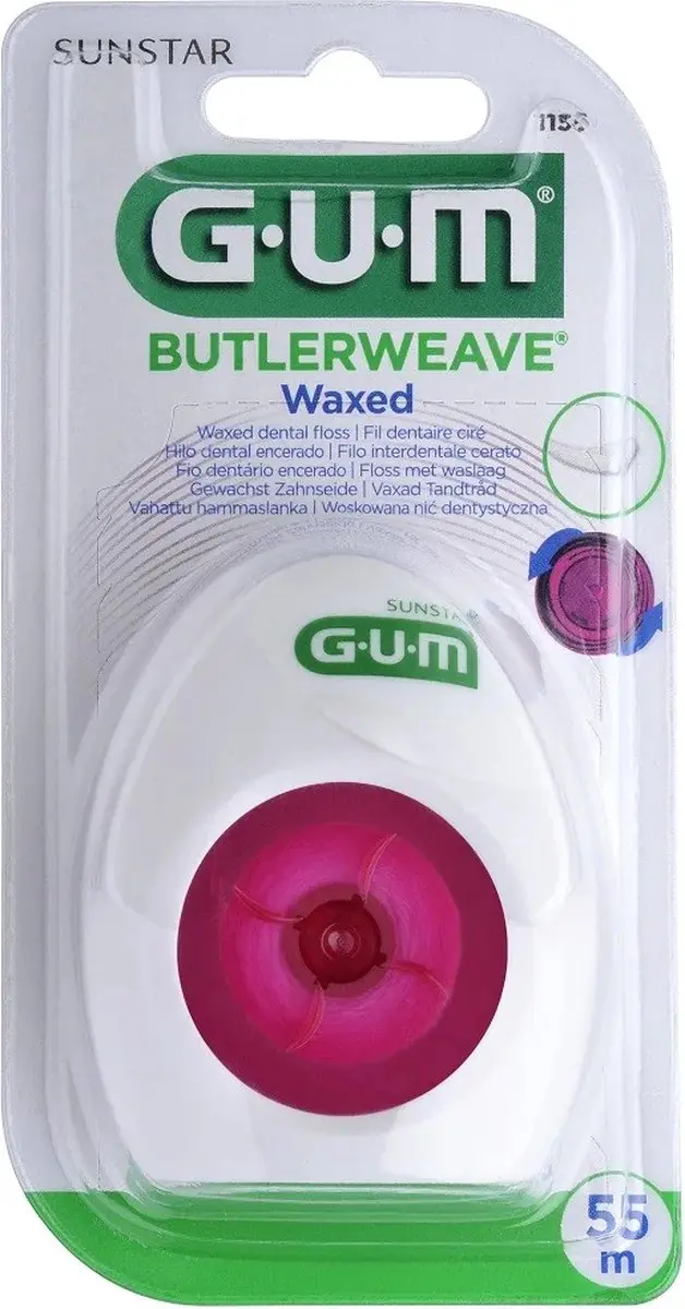 Gum Waxed Butlerweave Tandzijde 55m