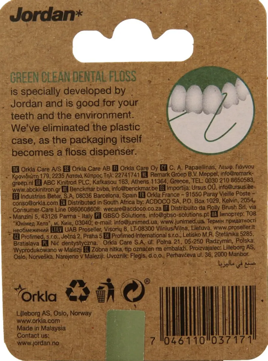Jordan Green Clean Floss