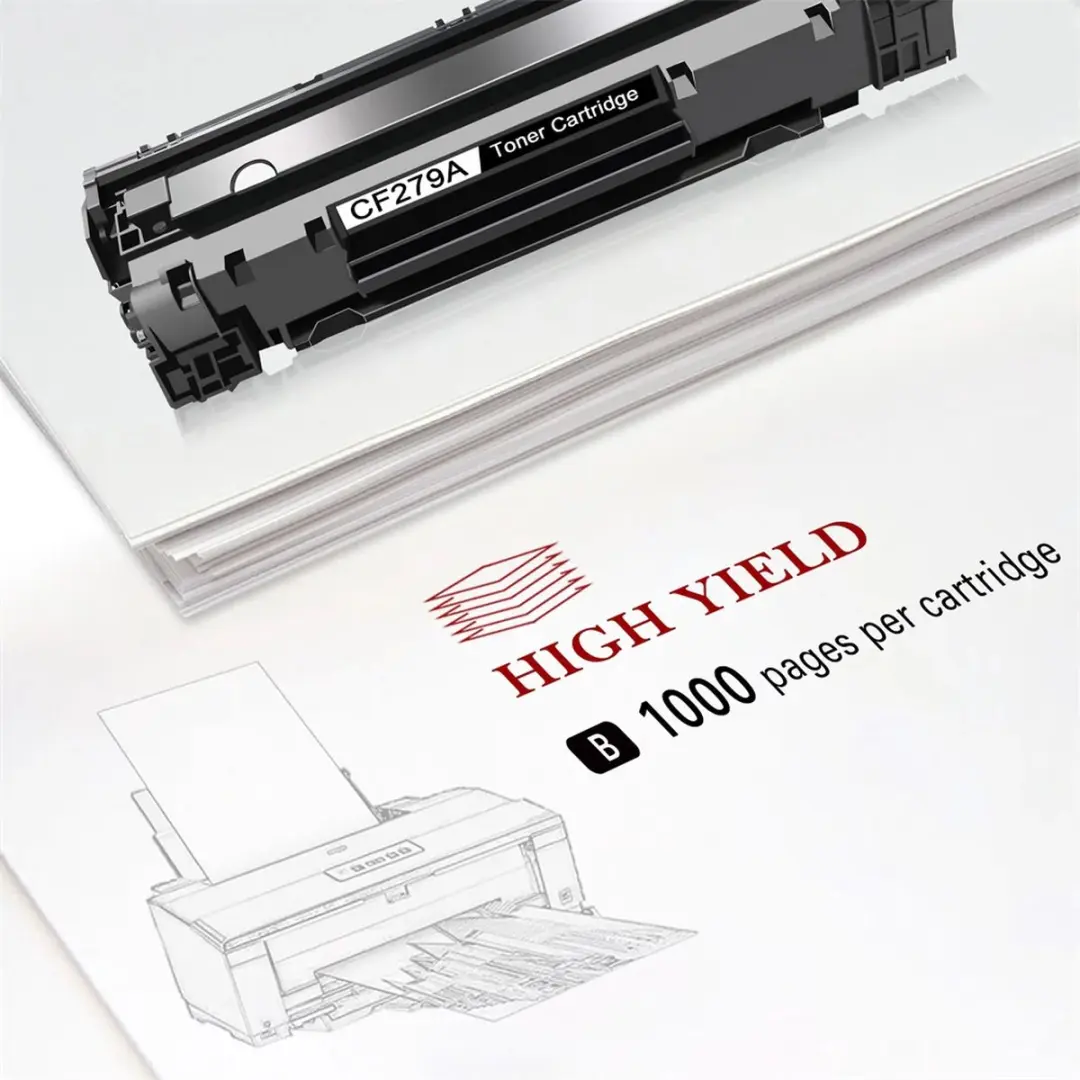 weCare CF279A Toner - Zwart - 1000 pagina's - o.a. HP LaserJet Pro