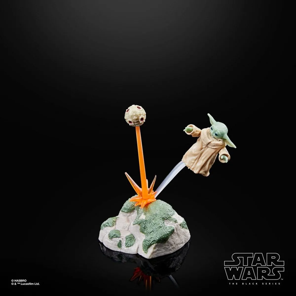 Disney Star Wars Black Series Luke Skywalker & Grogu Actiefiguur 15cm - 2Stuks