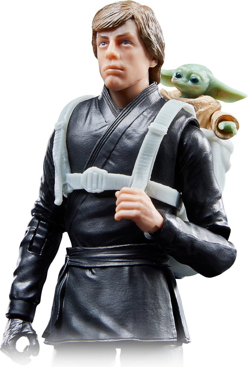 Hasbro Star Wars - 2Pack Luke Skywalker & Grogu The Book of Boba Fett Black Series 15 cm Actiefiguur - Multicolours
