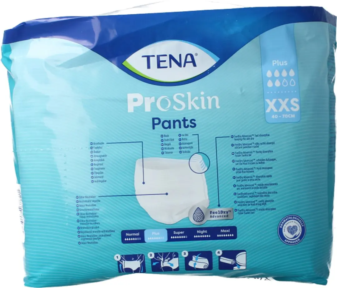 TENA Proskin Pants Plus XXS - 14 Stuks
