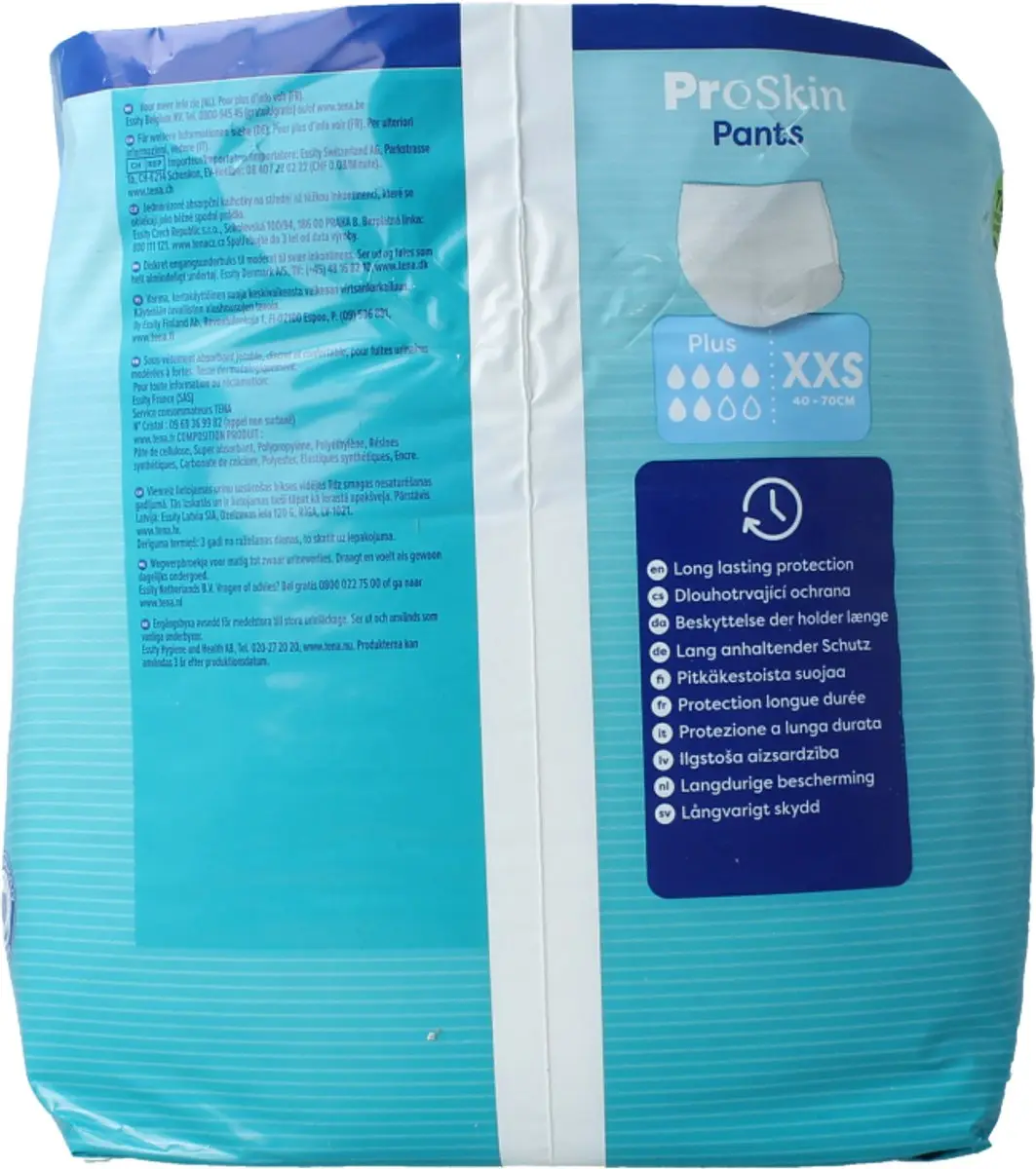 TENA Proskin Pants Plus XXS - 14 Stuks