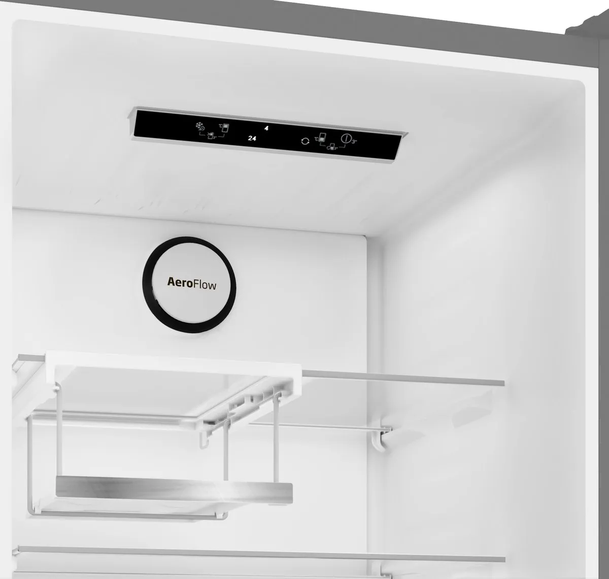 Beko B7RCNE408HG Koel- en vriescombinatie 355L - Grijs