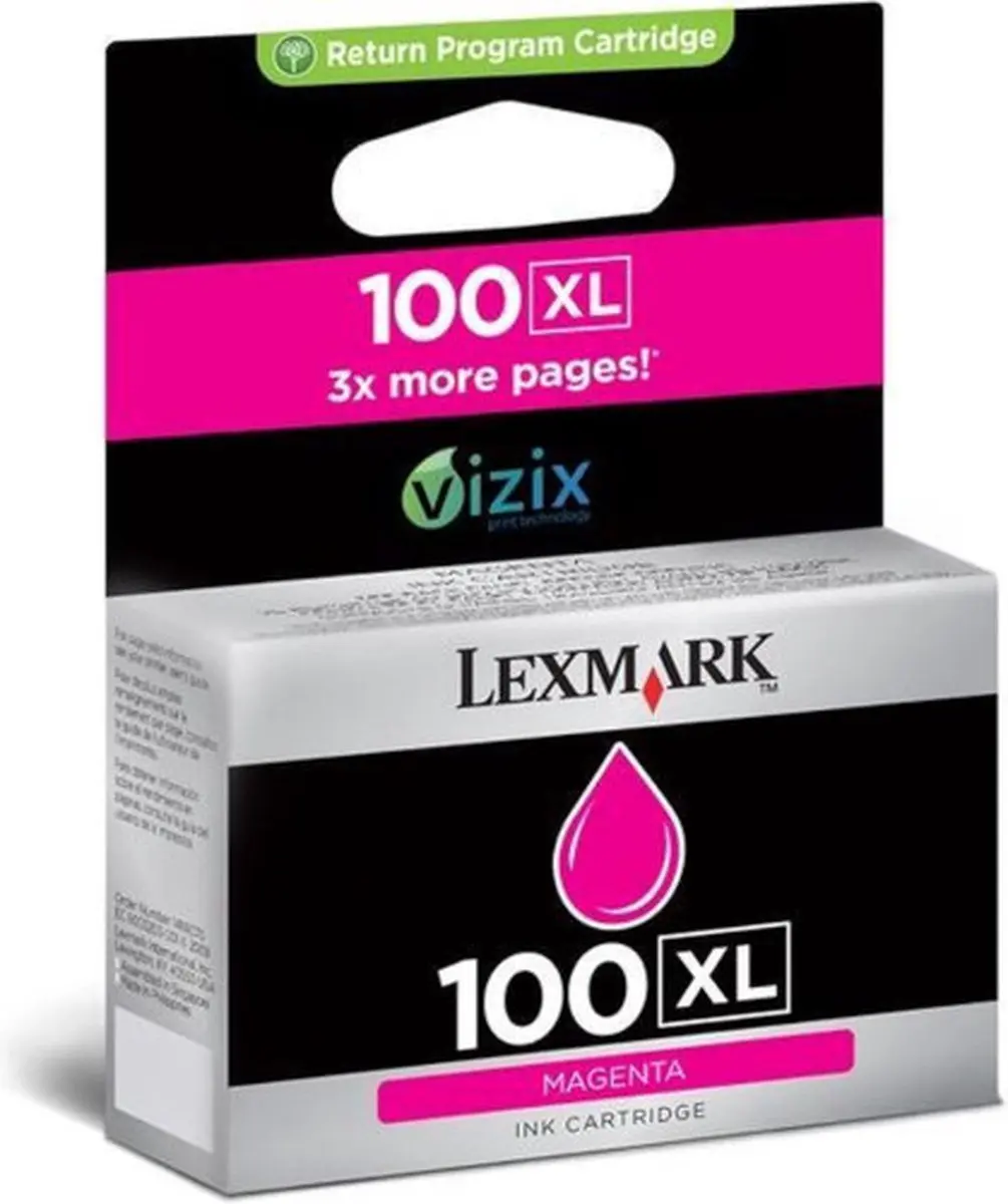 Lexmark 14N0901E Inktcartridge Magenta