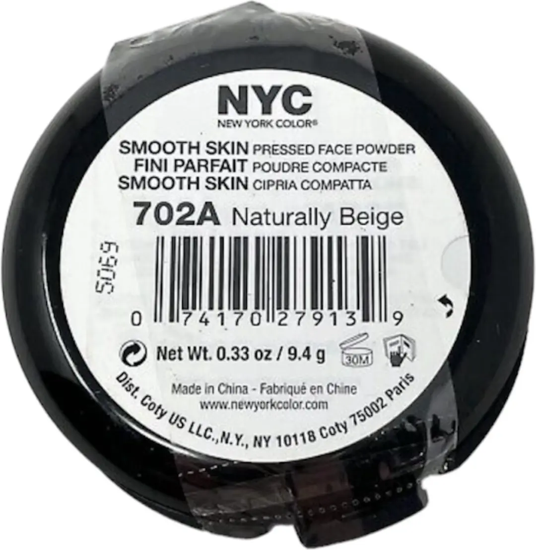 NYC Smooth Skin Compact Poeder Naturally Beige 9.4g