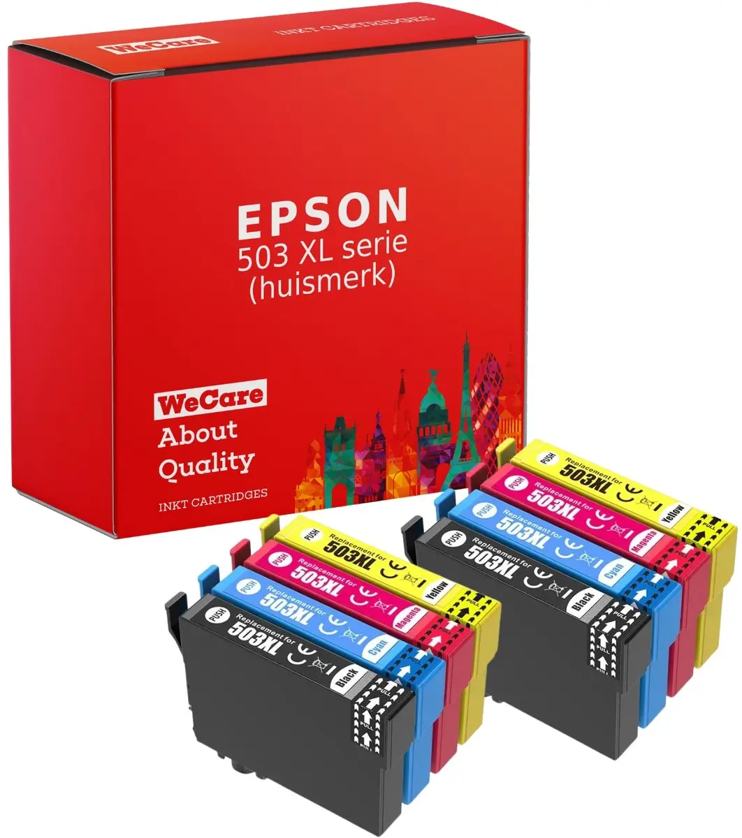 weCare Epson 503XL Inktcartridges