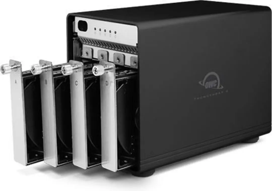 OWC ThunderBay 4 RAID 5 Behuizing - 4x 2.5/3.5" - Zwart