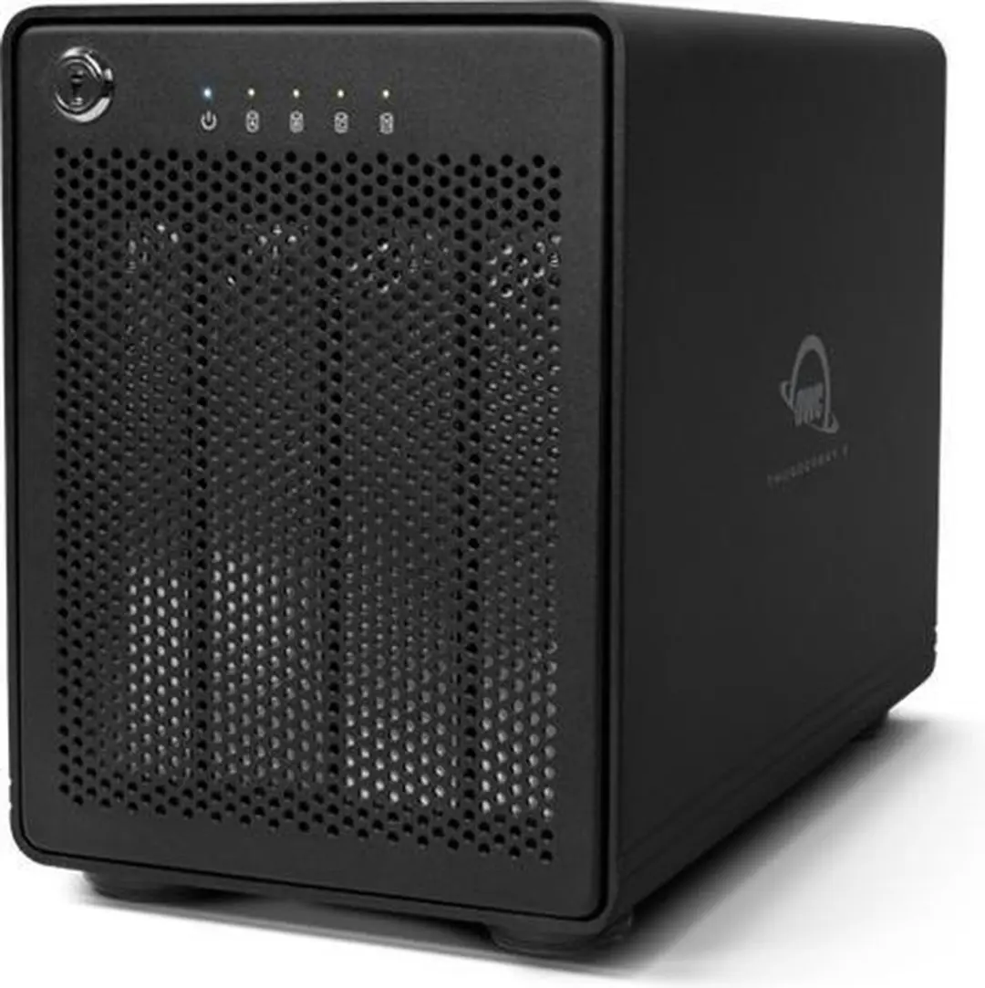 OWC ThunderBay 4 RAID 5 Behuizing - 4x 2.5/3.5" - Zwart