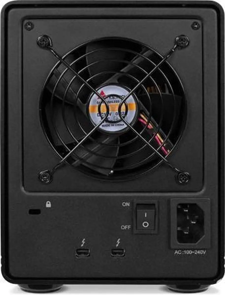 OWC ThunderBay 4 RAID 5 Behuizing - 4x 2.5/3.5" - Zwart