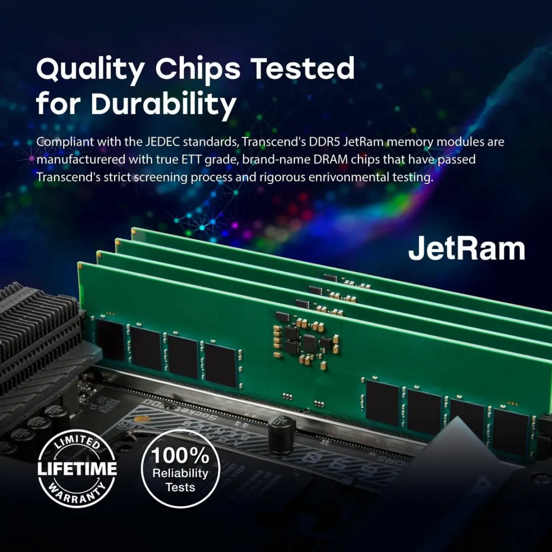 Transcend JetRam JM5600ALE-16G DDR5 16GB 5600MHz