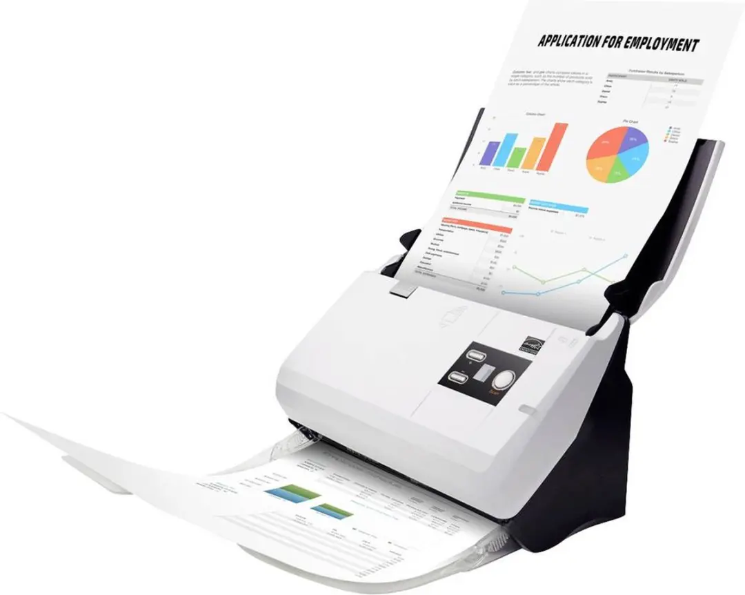 Plustek PN30U Documenten Scanner - Zwart/Wit