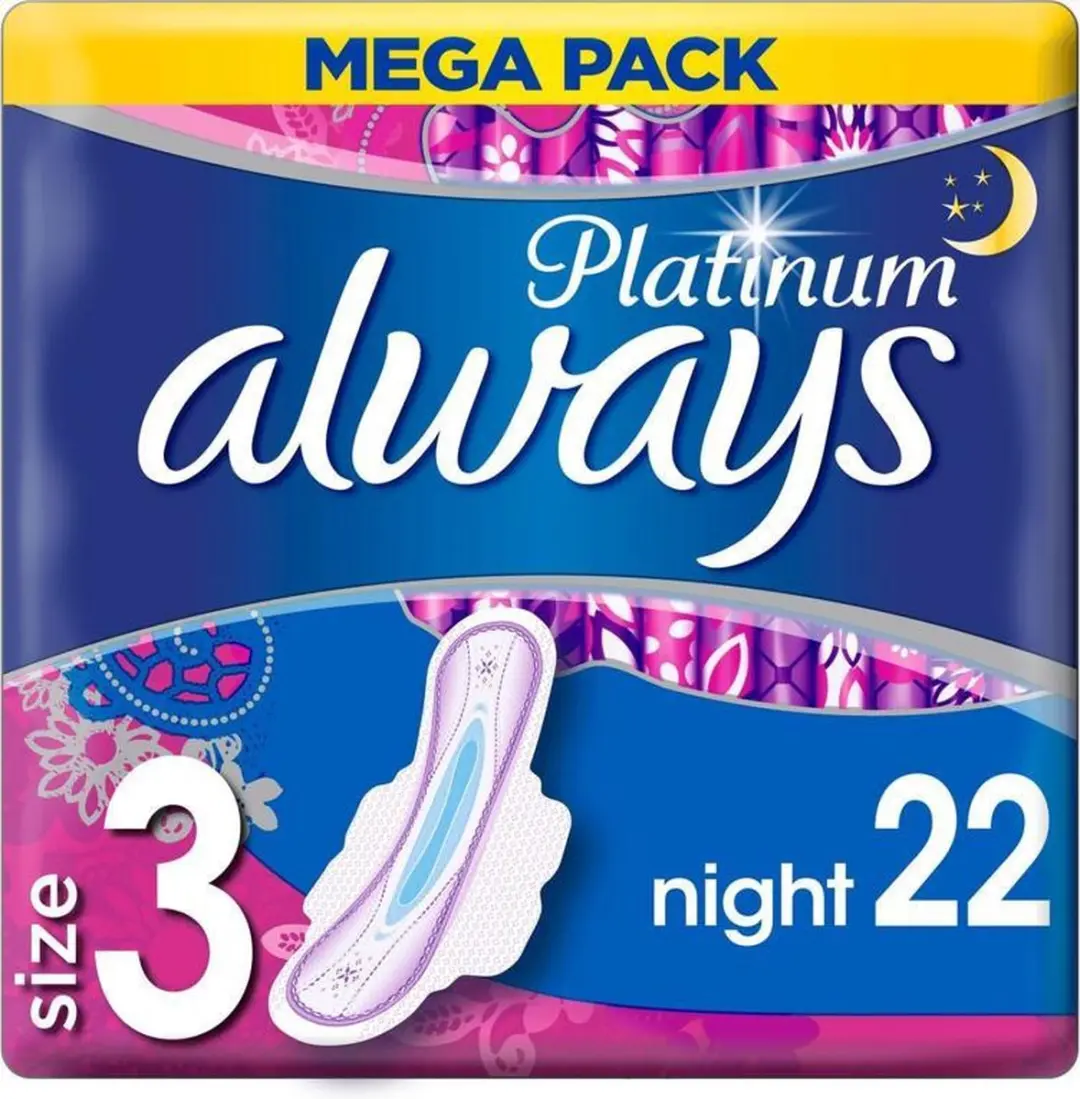 Always Platinum Night Maandverband