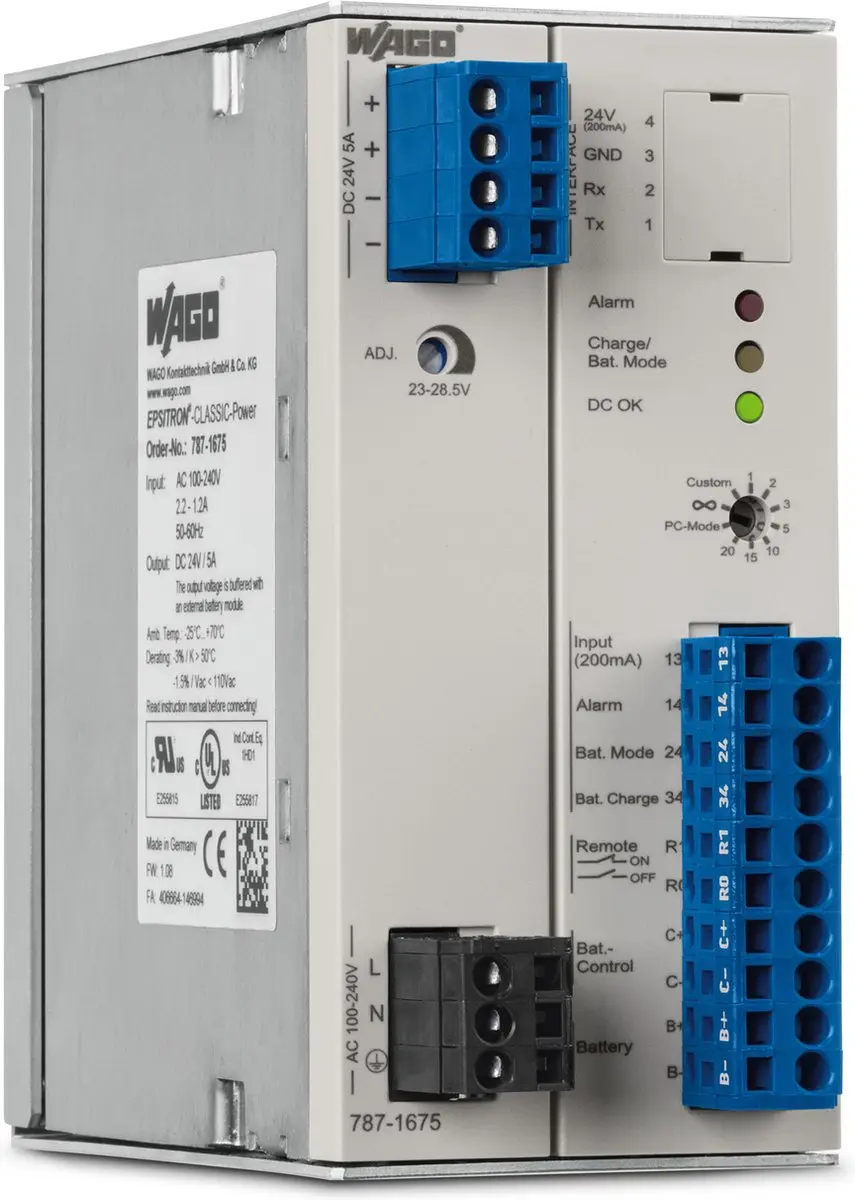 WAGO EPSITRON 787-1675 Industriële UPS