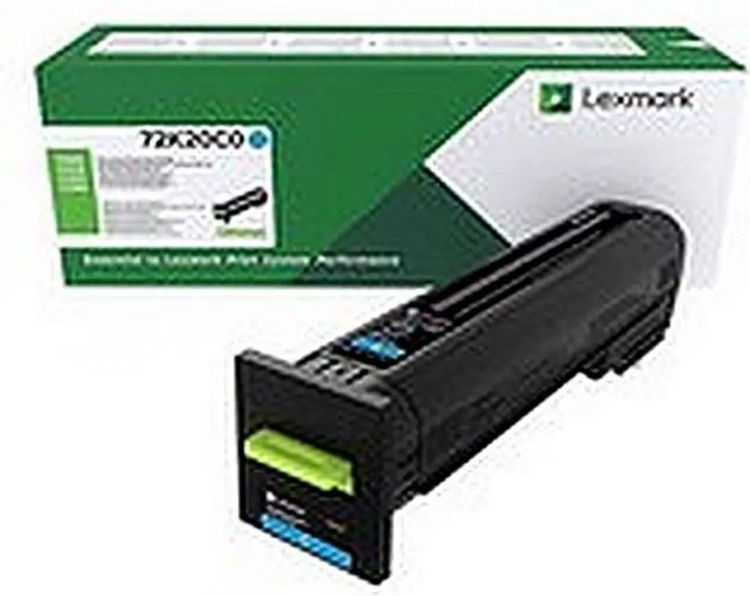 Lexmark 72K20C0 Tonercartridge - Cyaan