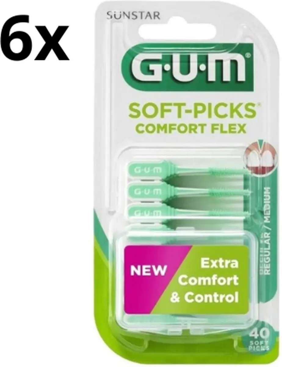 Gum Soft-Picks Regular Comfort Flex