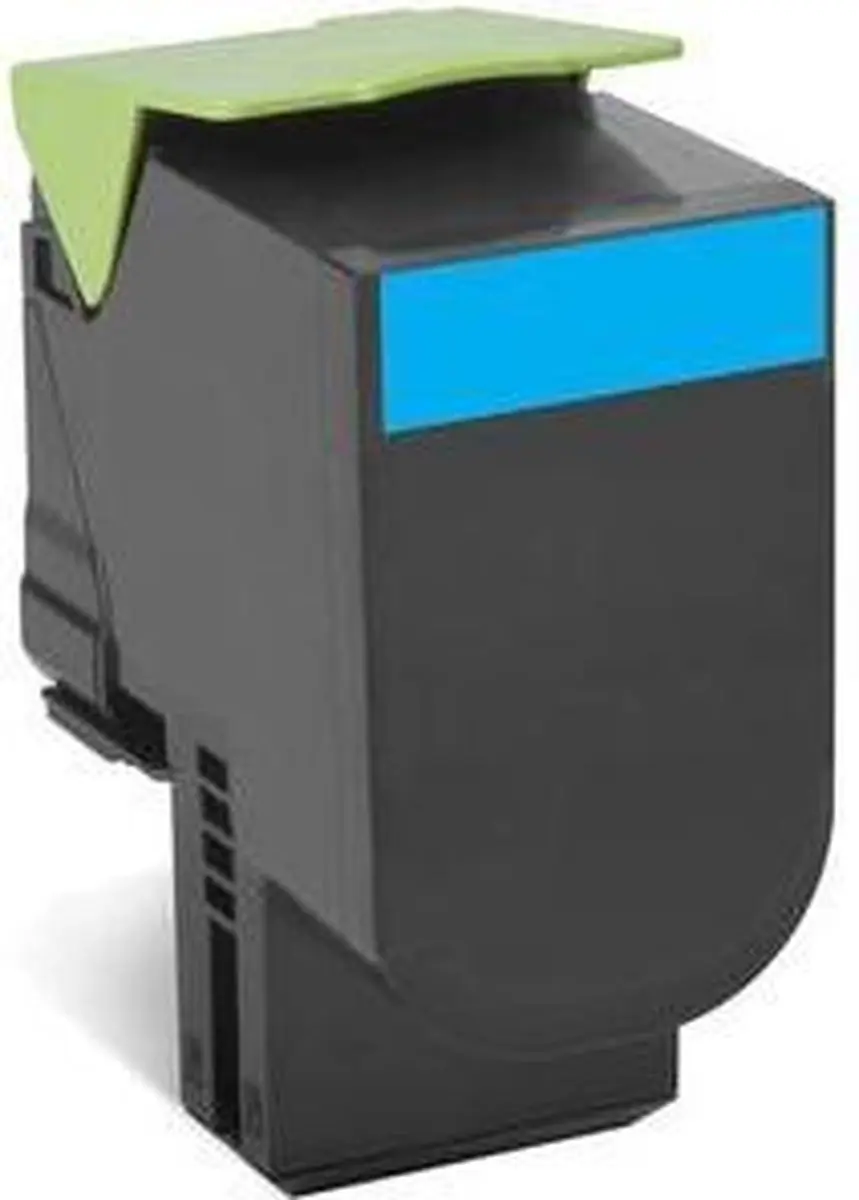 Lexmark 802XC Tonercartridge Cyaan 4000 Pagina's - 50127087