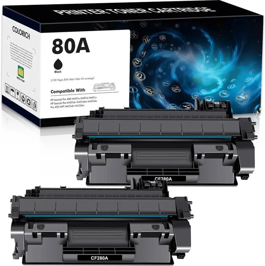 weCare CF280A Toner Cartridge Zwart