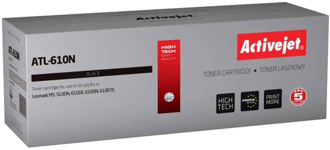 Lexmark ActiveJet ATL-610N Tonercartridge - 20.000 Pagina's - Zwart