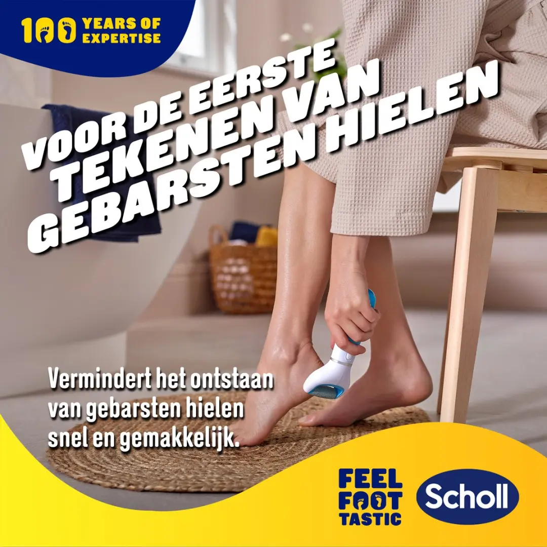 Scholl Velvet Smooth Eeltvijl - Blauw - 2 Stuks