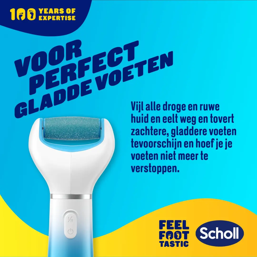 Scholl Velvet Smooth Eeltvijl - Blauw - 2 Stuks