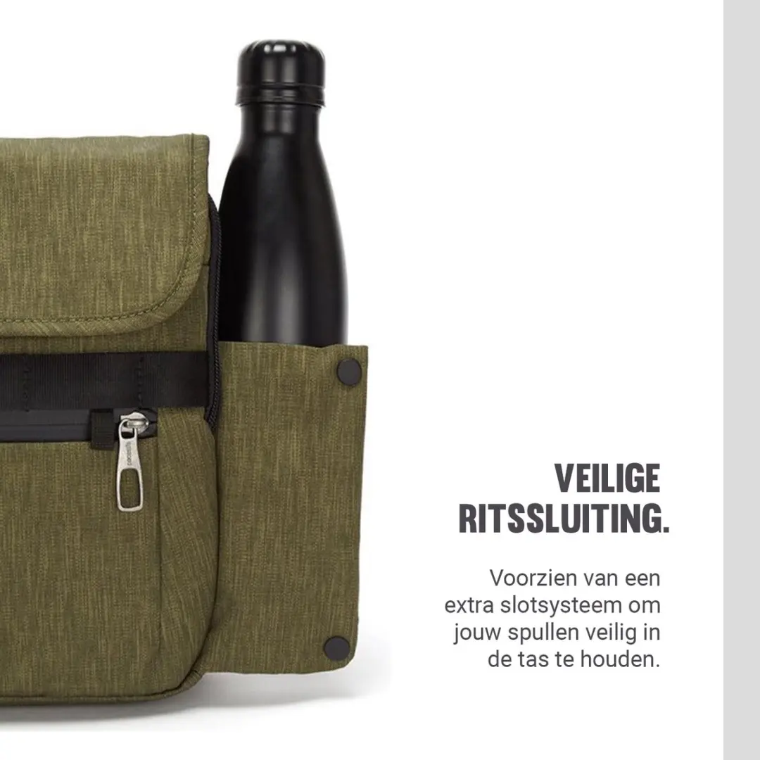 Pacsafe Metrosafe X 30630517 Laptoptas 12" - 8L - RFID-blokkerend - Groen